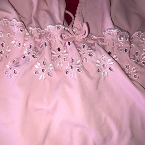 Super cute  original Y2K pink Moschino one piece swimsuit original price 260$ - Picture 3 of 4